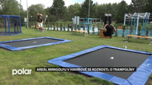 Areál minigolfu v Havířově se rozrostl o trampolíny, veškerá sportoviště vznikla z PARO projektů