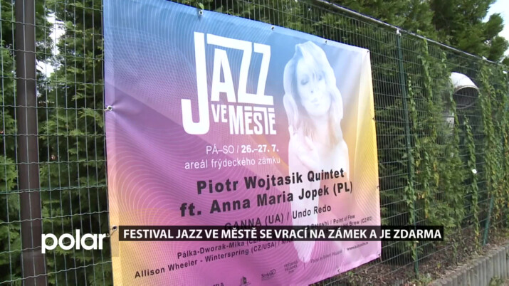Festival JAZZ VE MĚSTĚ se vrací na zámek ve Frýdku-Místku a je zdarma