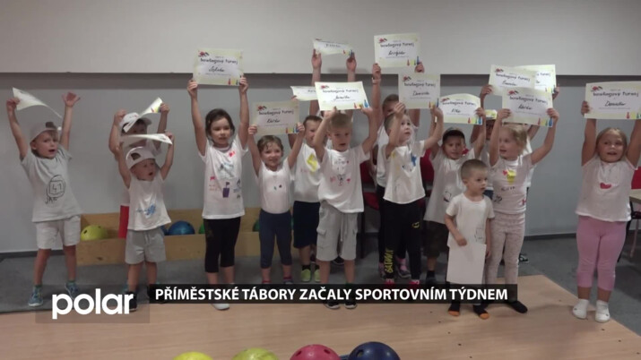 Příměstské tábory začaly sportovním týdnem, následuje pravěk nebo tajuplná příroda