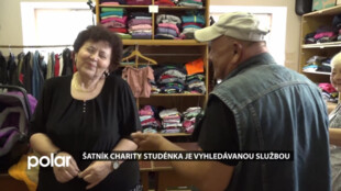 Šatník Charity Studénka je oboustranně vyhledávanou službou