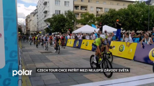 Cyklistická Czech Tour zahájila hromadným dojezdem na Masarykově náměstí