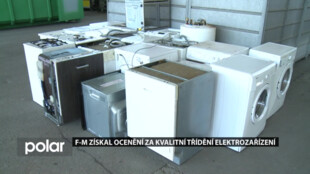 Frýdek-Místek získal ocenění za kvalitní třídění vysloužilých elektrozařízení