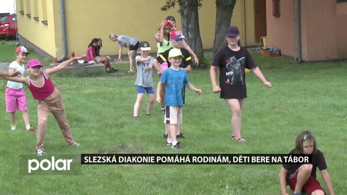 Slezská diakonie pomáhá sociálně znevýhodněným rodinám, děti bere na tábor