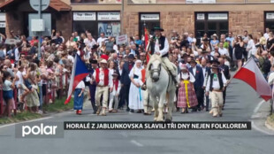 Horalé z celého Jablunkovska slavili tři dny nejen folklorem typickým pro jejich region