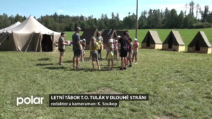 Stanový tábor T. O. Tulák Bruntál v Dlouhé Stráni má již dlouhou tradici