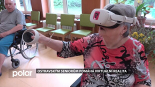 Ostravským seniorům pomáhá virtuální realita. Technologie zlepšuje fyzičku a psychiku