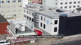 V novém chirurgickém pavilonu Karvinské hornické nemocnice se již operuje