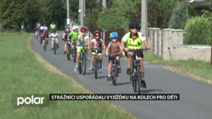 Strážníci ve Frýdku-Místku uspořádali pro děti jednodenní cyklovýlet