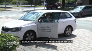 Seniortaxi přepraví ve Frýdku-Místku měsíčně 400 lidí. O službu je velký zájem