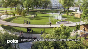 Prostranství u Floridy prochází celkovou revitalizací. Stane se v jednou z nejhezčích dominant Poruby