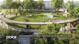 Prostranství u Floridy v Ostravě-Porubě se změní v atraktivní místo. Začala jeho celková revitalizace