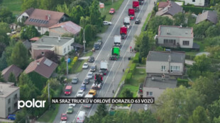 Na sraz trucků v Orlové dorazilo 63 vozů