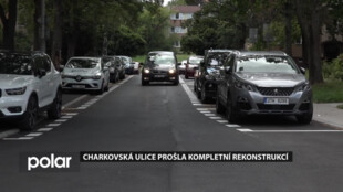 Charkovská ulice v Ostravě-Porubě je jako nová. Prošla kompletní rekonstrukcí