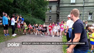 Běžecký závod startoval mezi novojičínskými kulturními památkami