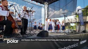 Ostrava žila pětidenním festivalem Folklor bez hranic, vyvrcholil na hradě