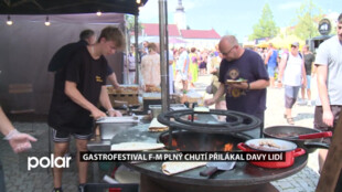 Největší gastrofestival v kraji Frýdek-Místek plný chutí přilákal davy lidí