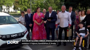 Sociální služba Sírius získala další sociální auto. Sloužit bude k převozu klientů na výlety jiné aktivity