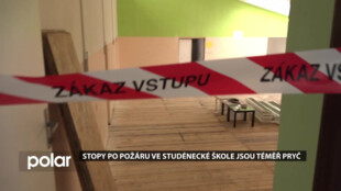 Stopy po požáru ve studénecké škole jsou téměř pryč,  2. září tu děti přivítají