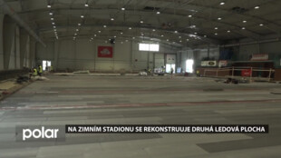 Na porubském zimním stadionu prochází kompletní rekonstrukcí druhá ledová plocha