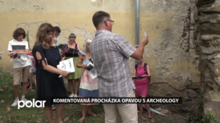 V Opavě se lidé mohli projít centrem města s archeology. Dozvěděli se tak více o historii města