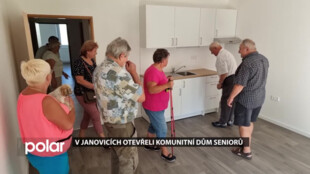 V Janovicích otevřeli plně bezbariérový Komunitní dům pro seniory