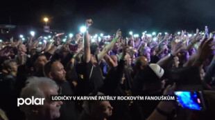 Lodičky v Karviné patřily rockovým fanouškům