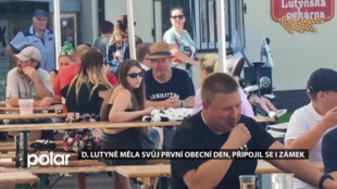 Dolní Lutyně měla svůj první obecní den, připojil se i zámek