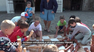 Ostrava zorganizovala více než stovku táborů. Děti mohly hrát šachy i třeba hrát divadlo