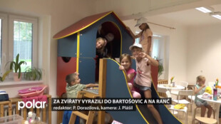 Za zvířaty vyrazili táborníci do Bartošovic a na ranč