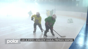 Led je zpátky, studénečtí hokejisté zahájili přípravu kempem