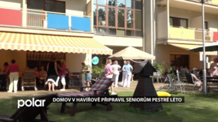 Domov v Havířově připravil seniorům pestré léto, vše završila zahradní slavnost