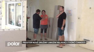 Prostor nové školní družiny v Čeladné umožní relaxaci i tvůrčí činnosti