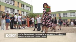 Začal školní rok, pro novou Komenskou čtyřicátý