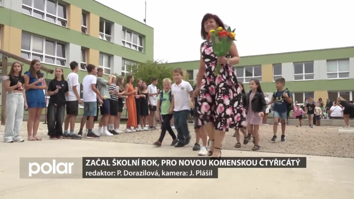 Začal školní rok, pro novou Komenskou čtyřicátý