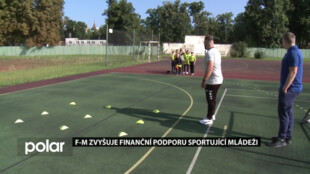 Frýdek-Místek rozdělí více peněz na podporu sportující mládeže