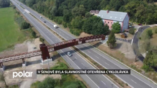 V Šenově byla slavnostně otevřena cyklolávka, na stavbu přispěl i Havířov