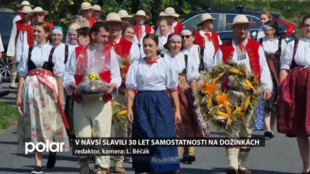 V Návsí slavili 30 let samostatnosti na dožínkách