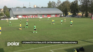 Stonavští fotbalisté zatím branku neinkasovali