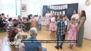 Zabawne i nastrojowe otwarcie roku szkolnego