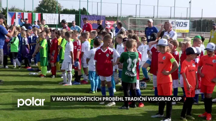 V Malých Hošticích proběhl tradiční Visegrad Cup. Utkali se v něm malí fotbalisté ze čtyř zemí