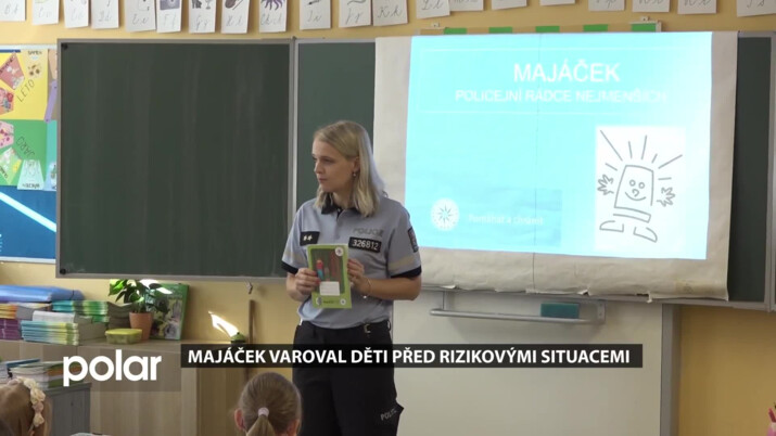 BEZ KOMENTÁŘE: Majáček varoval děti před krizovými situacemi