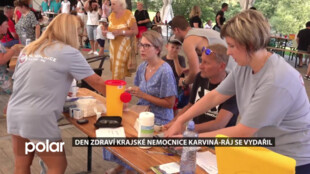 Den zdraví krajské Nemocnice Karviná – Ráj se na Lodičkách vydařil