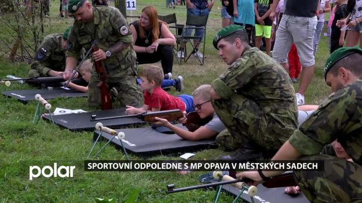 Městská policie v Opavě už potřetí uspořádala sportovní odpoledne pro děti