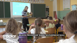 Policejní majáček preventivně “blikal” ve studénecké škole