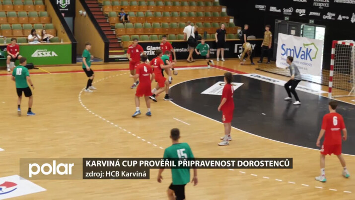 Mezinárodní házenkářský turnaj Karviná Cup prověřil kvality a připravenost dorostenců