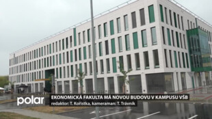 V Porubě byla otevřena nová budova ekonomické fakulty Vysoké školy báňské