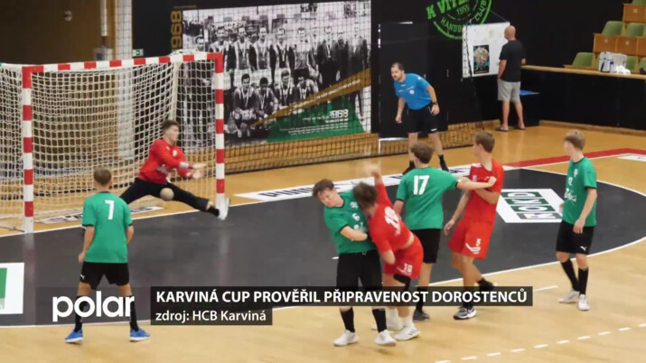 Házenkářský turnaj Karviná Cup prověřil kvality a připravenost dorostenců ze tří zemí