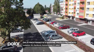 Další veřejné prostranství v Karviné prošlo výraznou proměnou