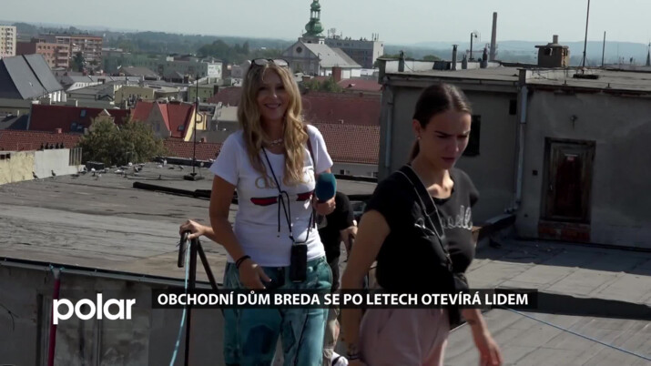 Obchodní dům Breda v Opavě se po letech otevírá lidem. Dostanou se až na střechu