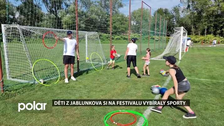 Děti z Jablunkova si na festivalu vybíraly sporty, kterým by se chtěly věnovat